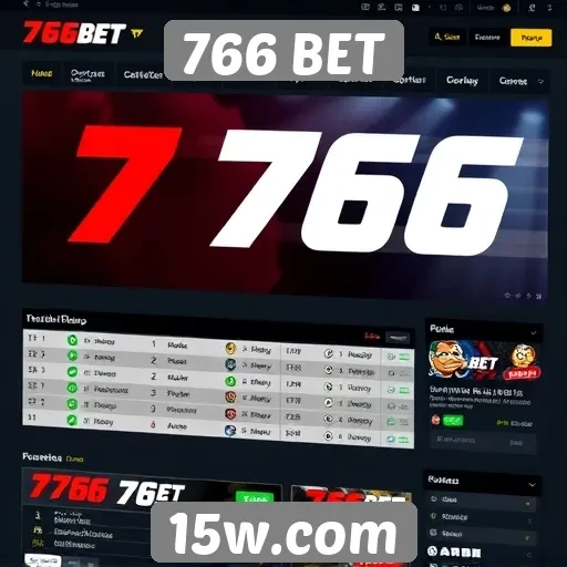 Usabilidade e interface do 766 BET